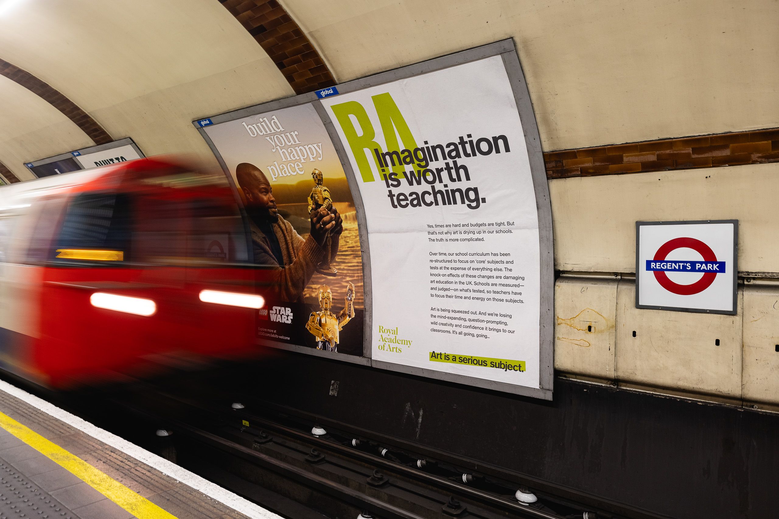 Royal Academy poster campaign calls for increased arts education in UK schools