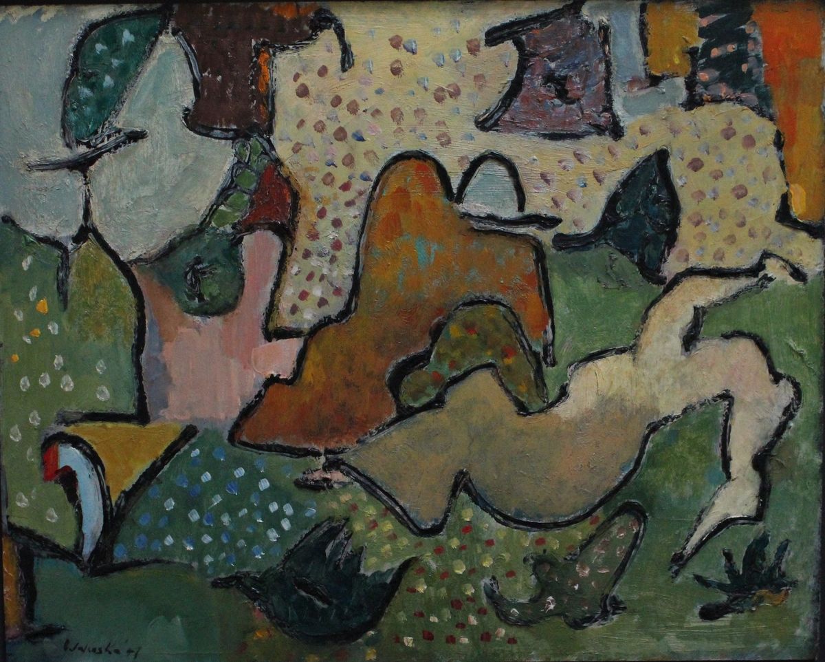 Anna Walinska, The Picnic, 1947 Courtesy Graham Shay 1857