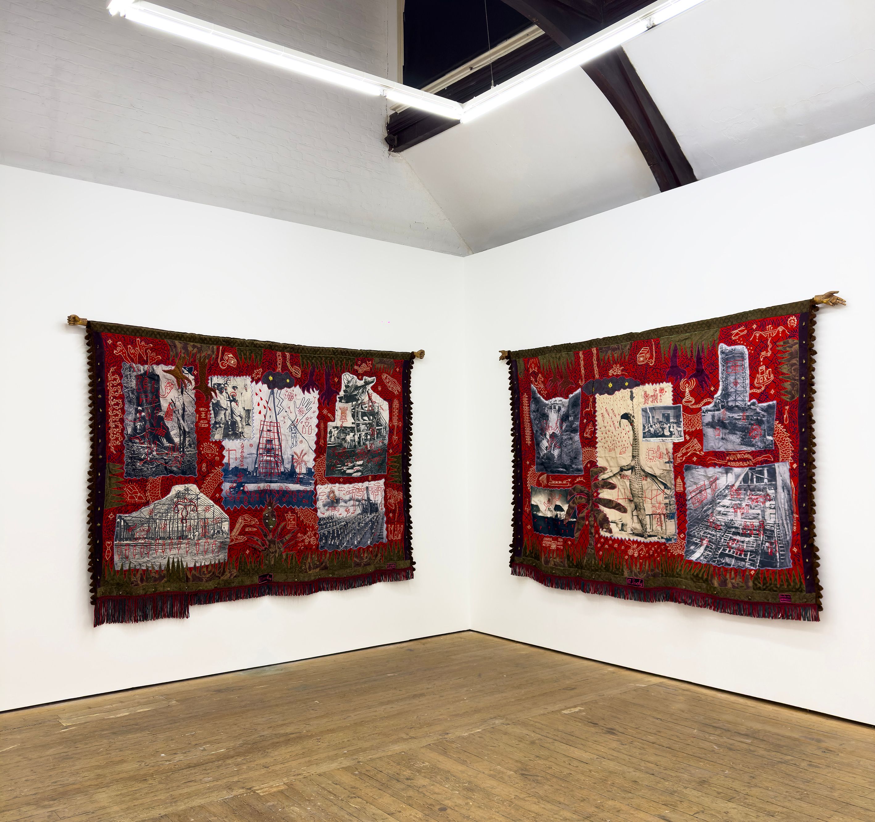 A full view of the works above by Cian Dayrit, which will be part of the Filipino artist’s solo show at Cheng-Lan Corner in Hong Kong

Courtesy of the artist and Copperfield, London