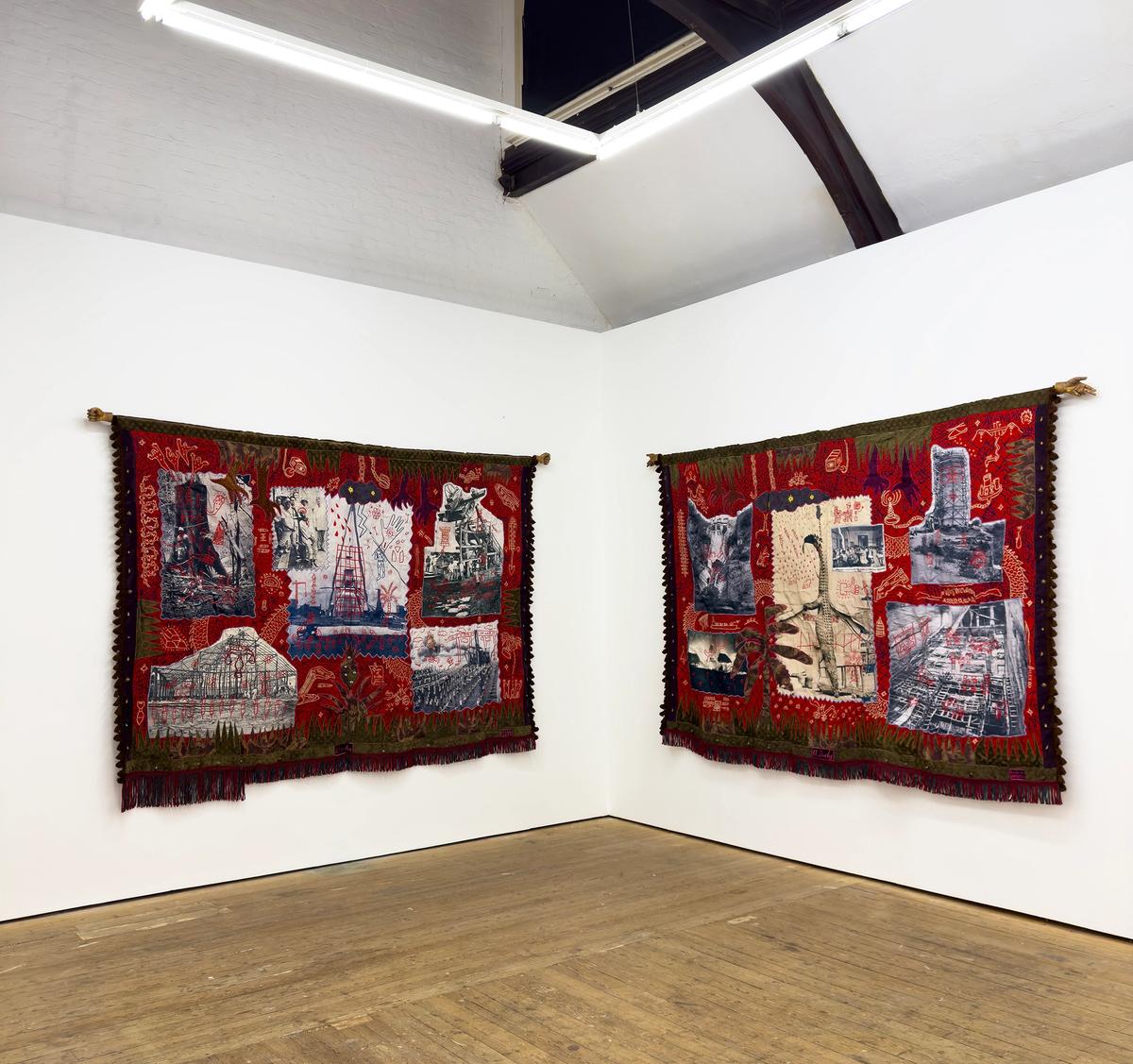 A full view of the works above by Cian Dayrit, which will be part of the Filipino artist’s solo show at Cheng-Lan Corner in Hong Kong
Courtesy of the artist and Copperfield, London