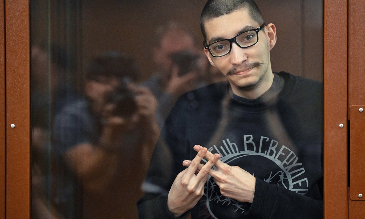 'Repressionist' artist Pavel Krisevich forced to flee Russia