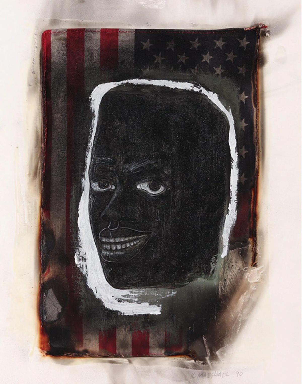 Portrait of a Black Man in a World of Trouble (1990), Kerry James Marshall.
Courtesy of Toledo Museum of Art