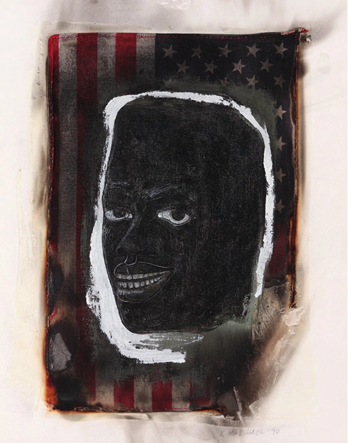 Portrait of a Black Man in a World of Trouble (1990), Kerry James Marshall.
Courtesy of Toledo Museum of Art