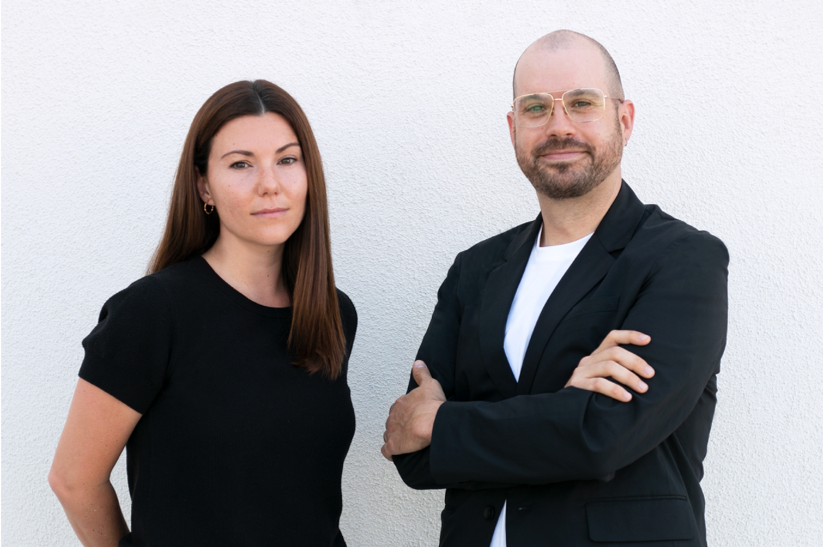 Stephanie Dudzinski and Bryan Barcena Photo: Caroline Wallis