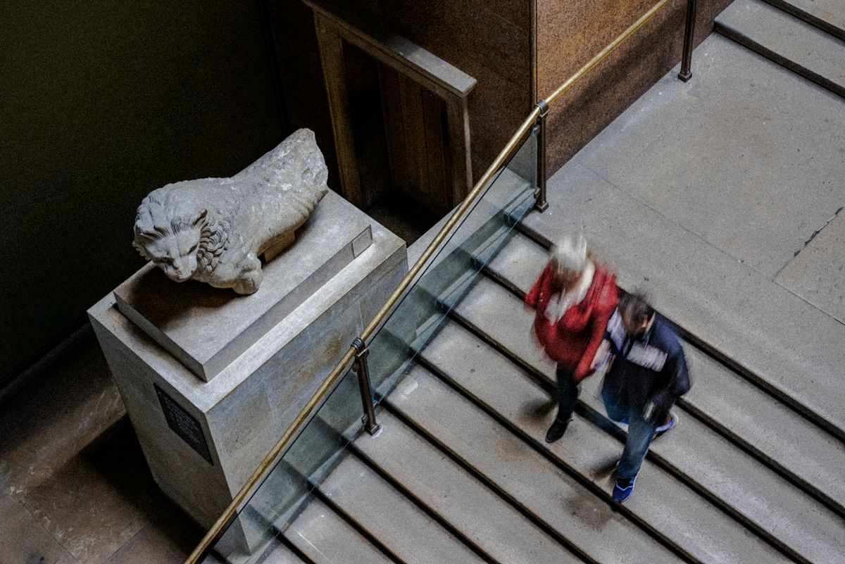 Attendance at the British Museum dropped from an average of around 372,000 visitors per month to 32,000 per month © Wen Chen