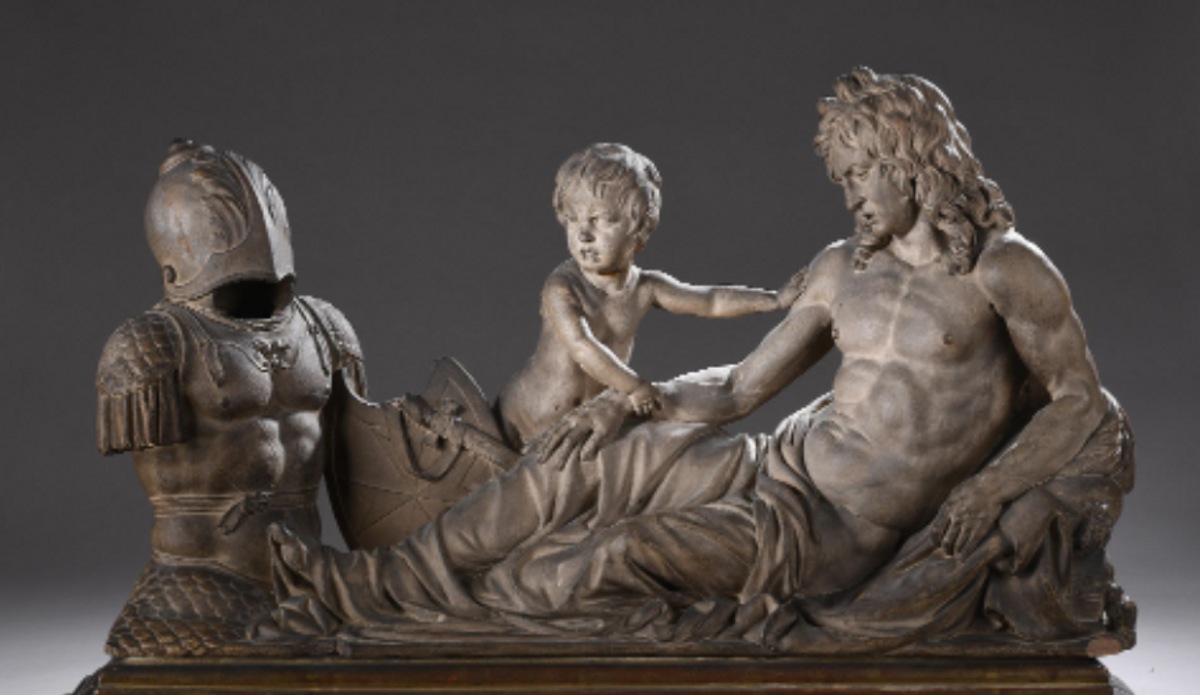The Louvre halted the sale of a terracotta sculpture by François Anguier at auction in order to purchase it for the museum
Courtesy of Osenat