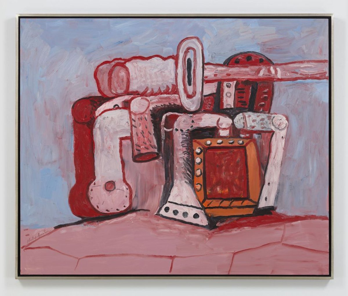 Philip Guston, Forms on Rock Ledge (1979) The Estate of Philip Guston Courtesy the Estate and Hauser & Wirth. Photo: Genevieve Hanson