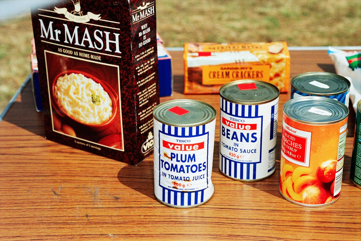 Stock up on food before buying Martin Parr's Untitled, which is on sale through Photographs for the Trussell Trust © Martin Parr