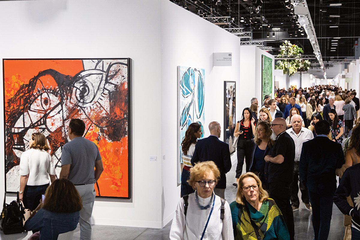 Art Basel Miami Beach will feature 283 galleries for its 20th anniversary edition, an increase of 33 exhibitors from last year's edition. Courtesy Art Basel Miami Beach