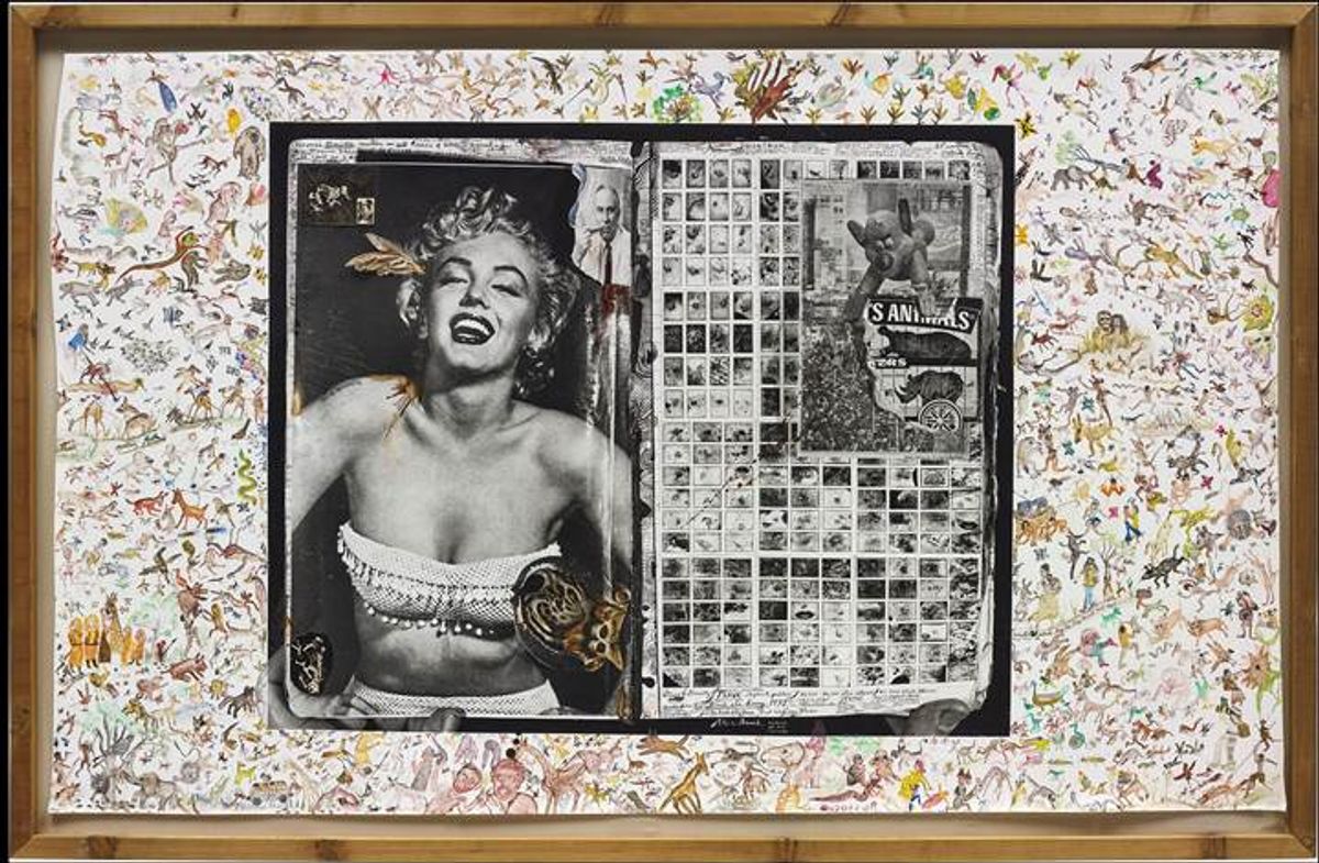 Peter Beard’s Heart Attack City (1972) sold to an absentee bidder for $603,000 at Phillips on 9 April Courtesy of Phillips