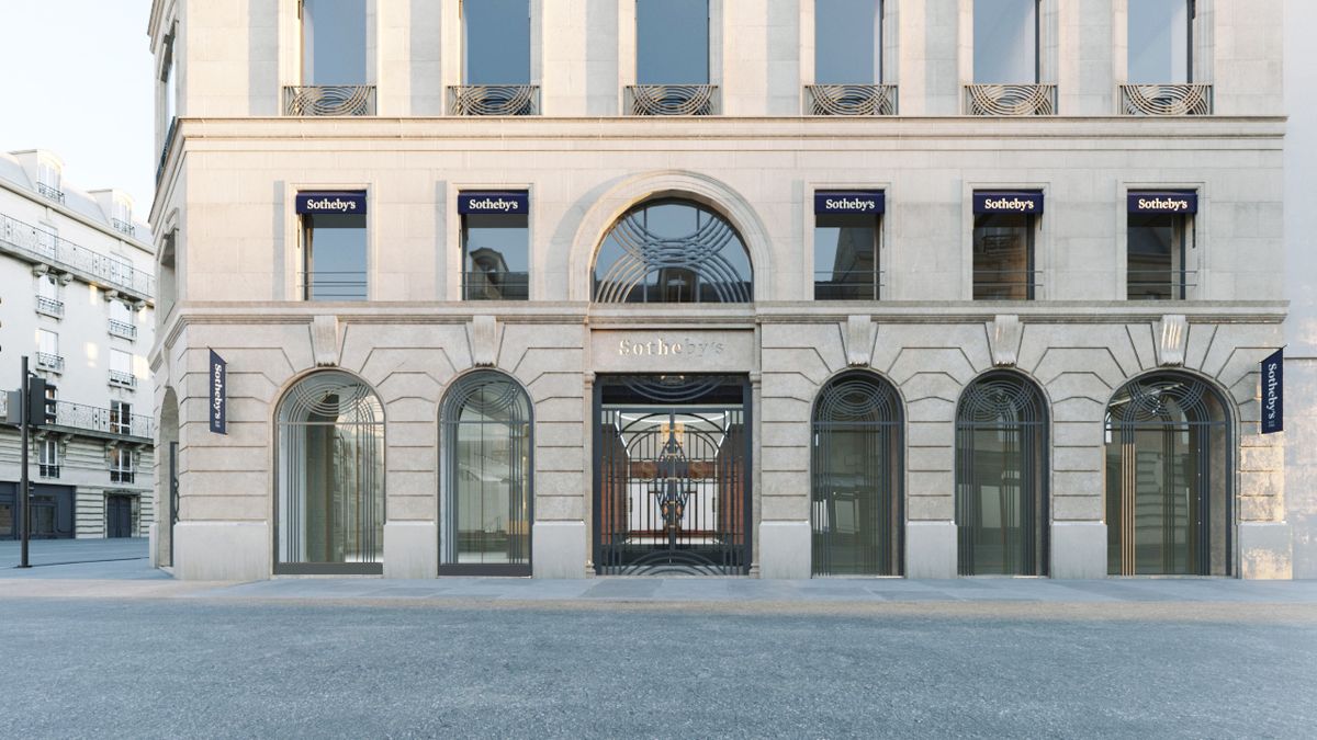 A rendering of the new Sotheby's Paris in the 8th arrondissement, set to open in October
Courtesy Sotheby's