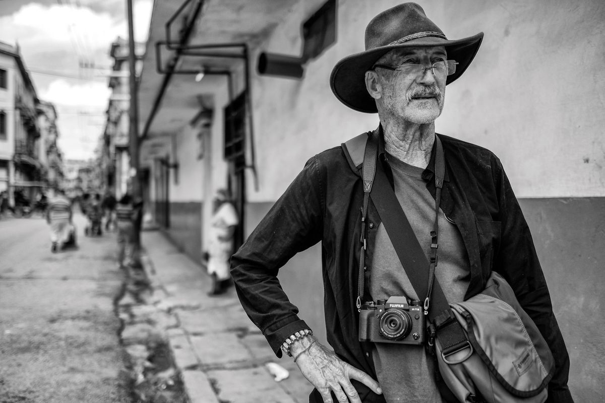 Harvey photographed in Havana in 2017. The photographer denies the claims of inappropriate behaviour that have been published in the Columbia Journalism Review and has vowed to clear his name Christopher Michel in 2017
