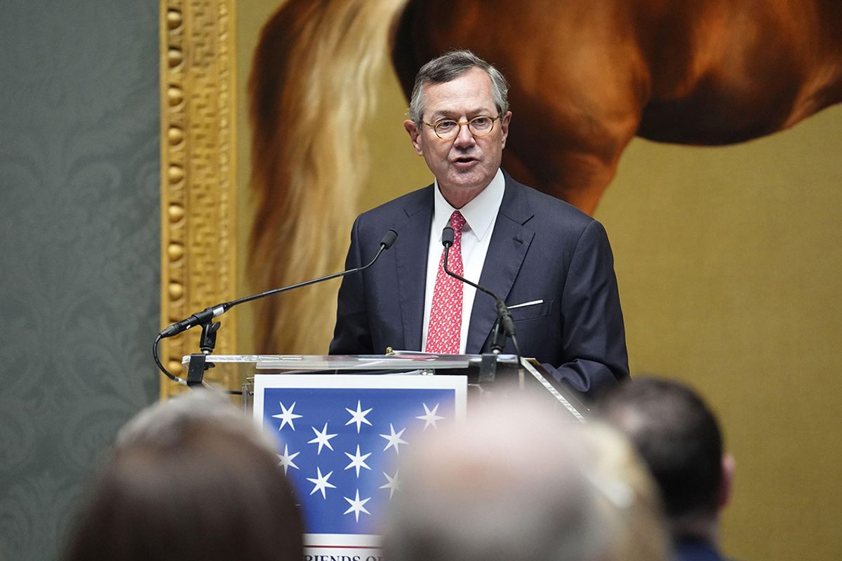 Warren Stephens, ambassador, mega donor and art collector

PA Images/Alamy Stock Photo