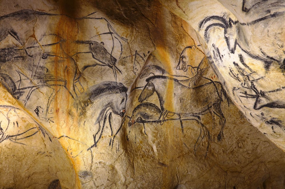 The 36,000-year-old drawings and paintings of the Chauvet cave in southeastern France have been closed to the public since the site was discovered by chance in 1994 Photo: © David Huguet