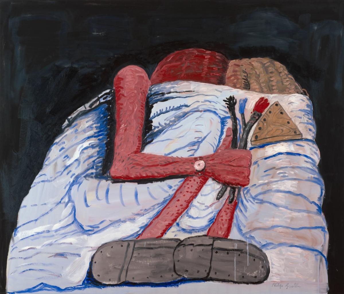 Philip Guston's Couple in Bed (1977)
The Art Institute of Chicago © The Estate of Philip Guston, courtesy Hauser & Wirth