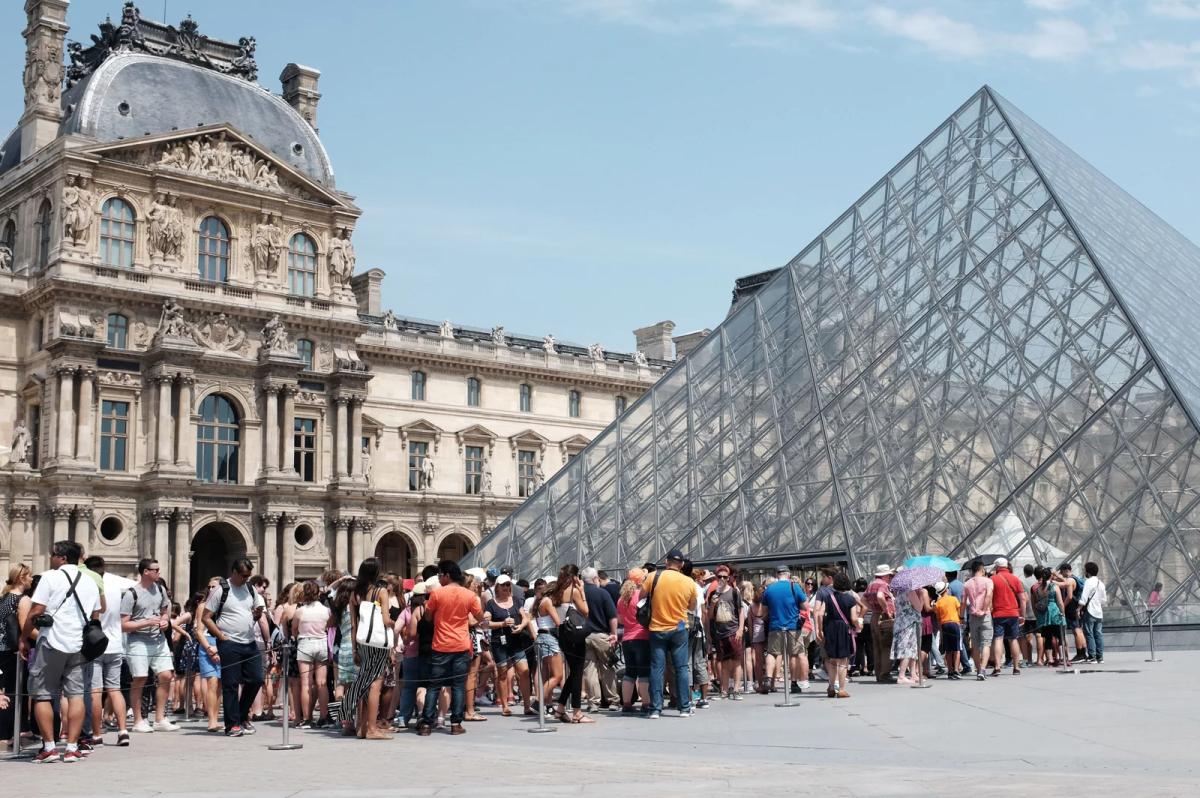 In recent years the Louvre has experienced overcrowding amid record visitor numbers. Photo: AFP/Getty