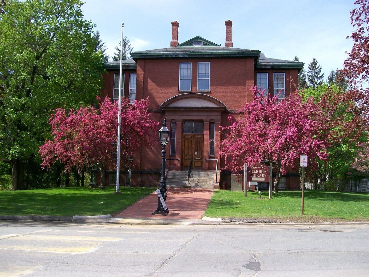 The Woods Memorial Library Association in Massachusetts houses the Barre Museum. 