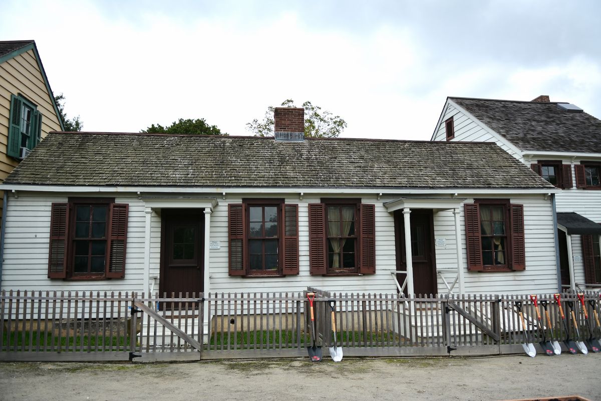 The Hunterfly Road Houses at Weeksville Heritage Center, Brooklyn Photo: Courtesy the New York City Department of Design and Construction