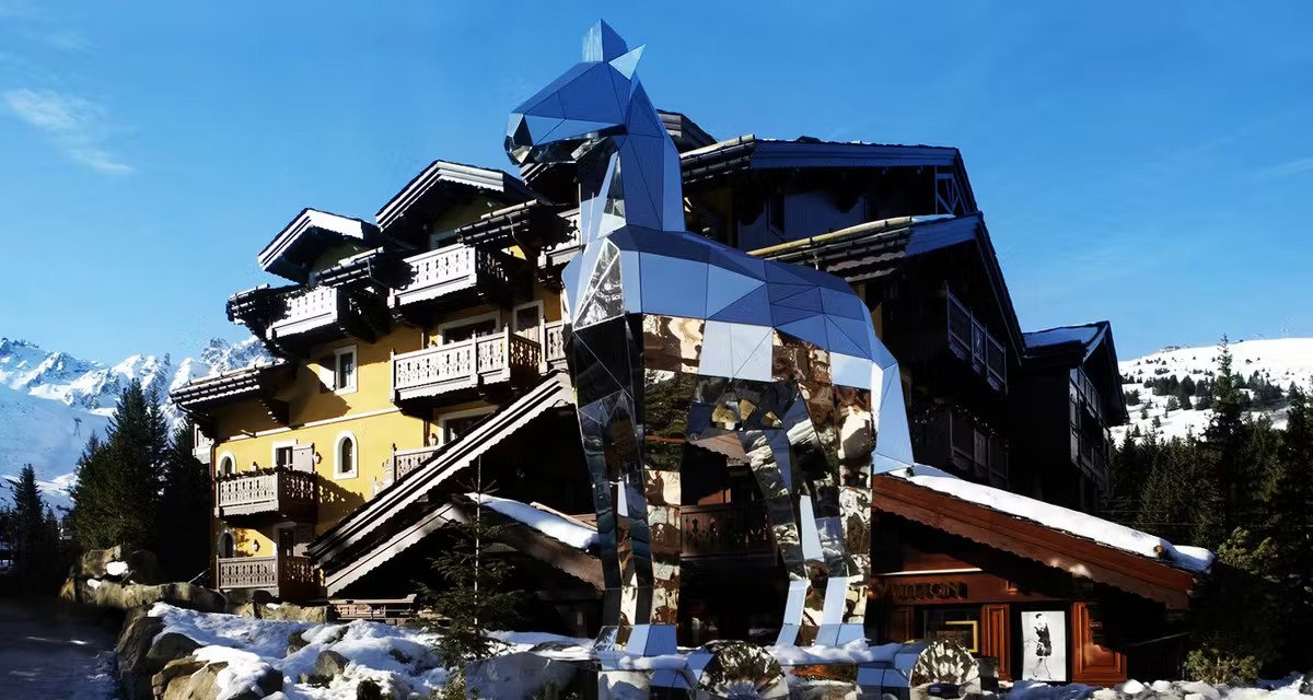 The Cheval Blanc hotel in Courchevel, owned by LVMH