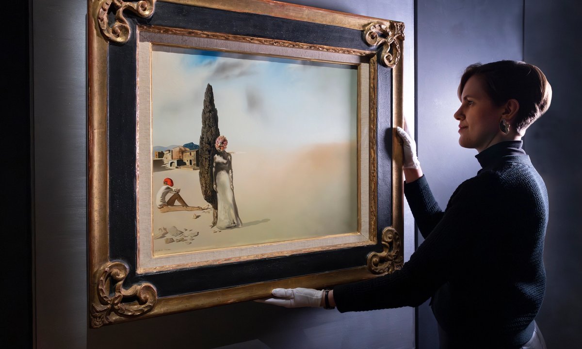 Dalí painting that inspired Schiaparelli dress to be shown in UK for first time – The Art Newspaper