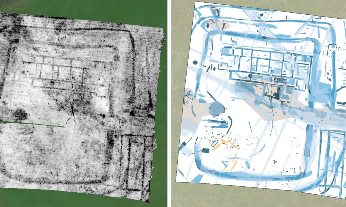 Newly discovered Roman villa may be Welsh town's own Pompeii, archaeologists say