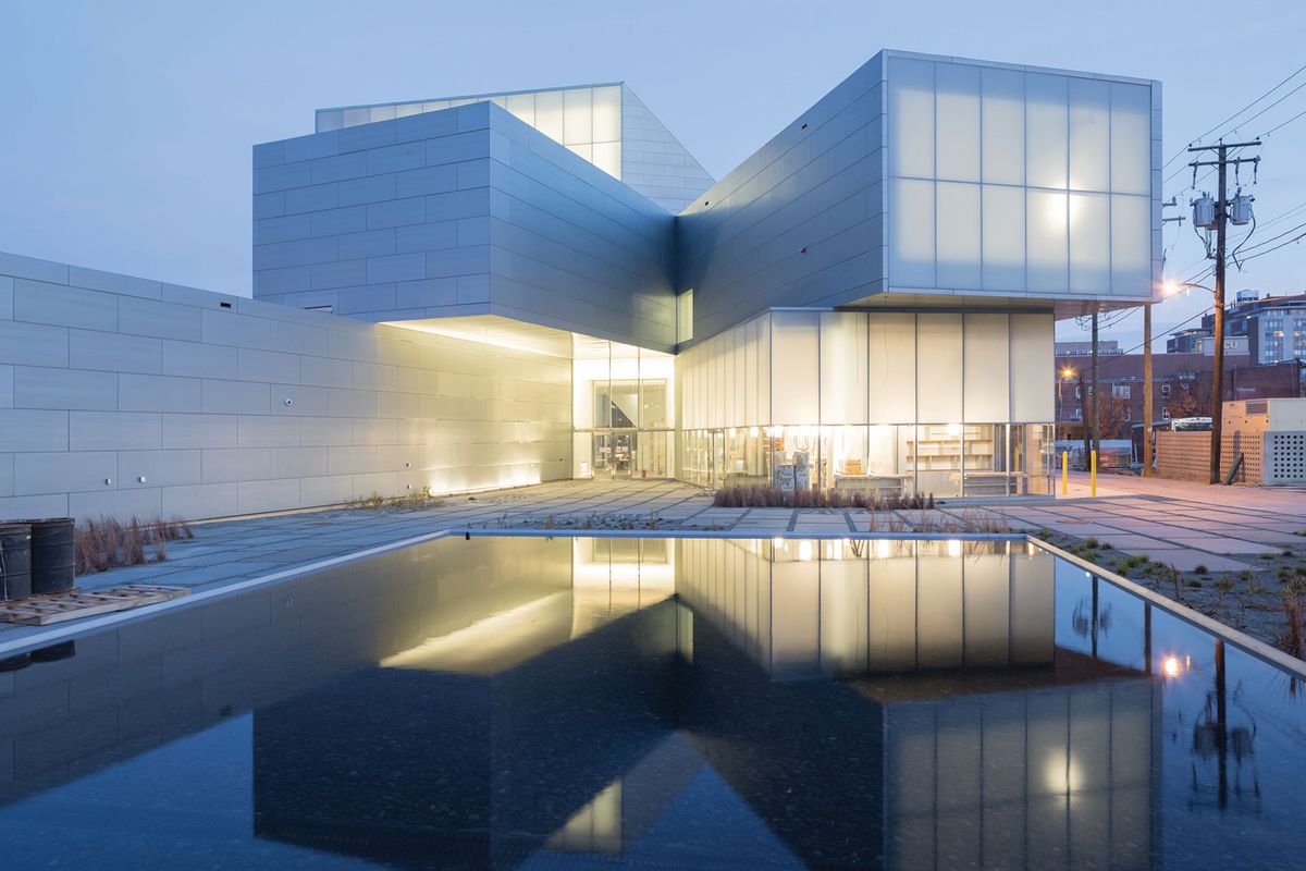 The ICA, designed by Steven Holl Iwan Baan; courtesy of Virginia Commonwealth University