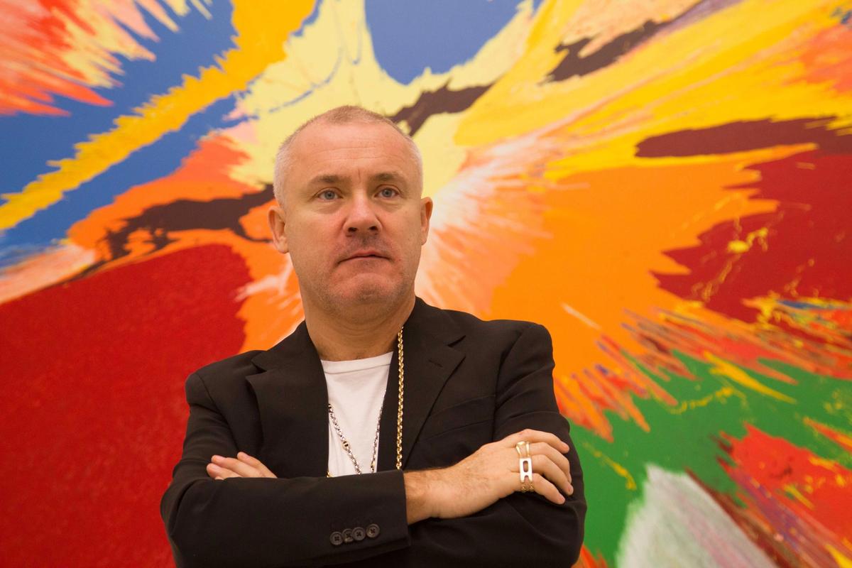 Damien Hirst in 2013 © Gazanfarulla Khan via Creative Commons