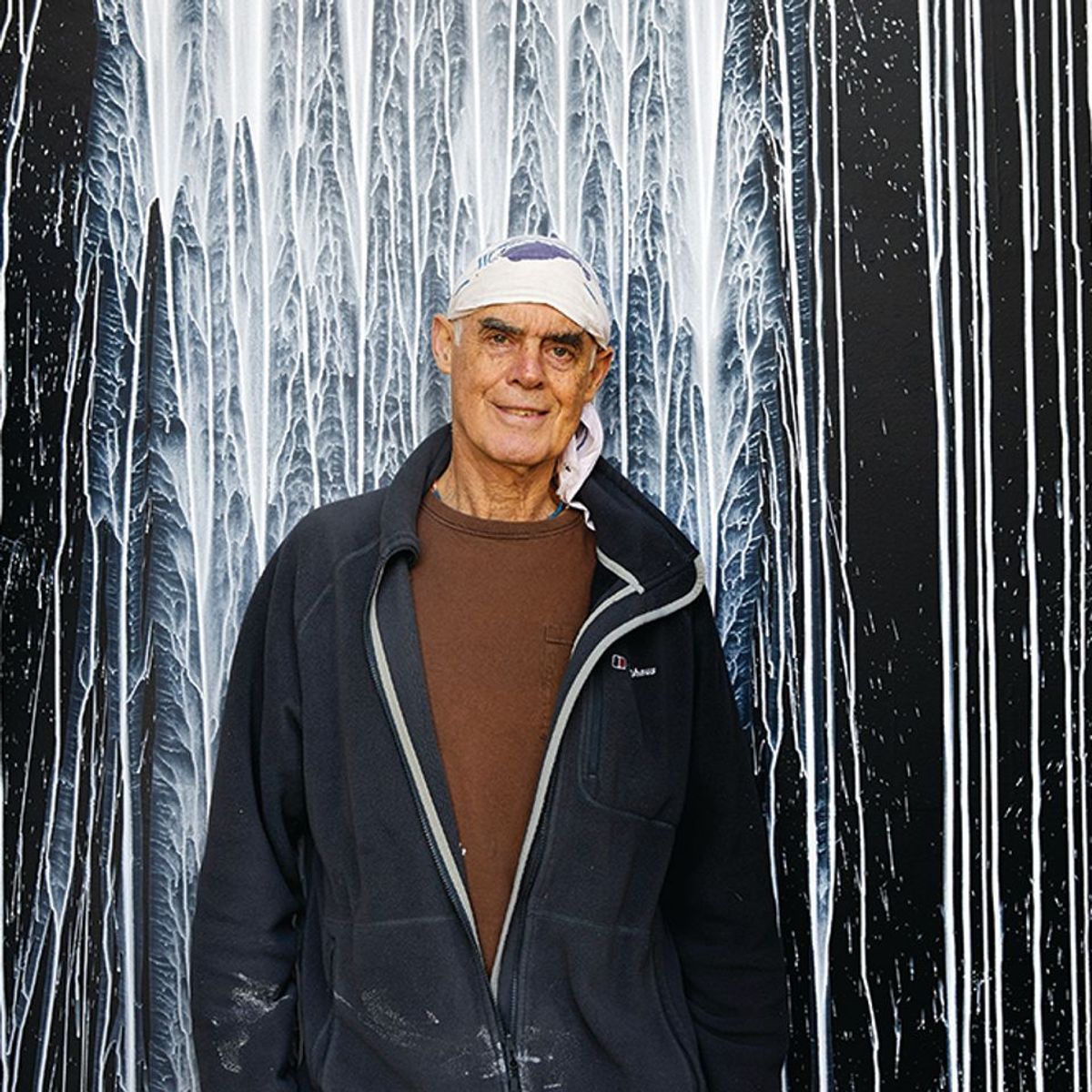 Richard Long and White Water Falls, Houghton Hall (c) Pete Huggins