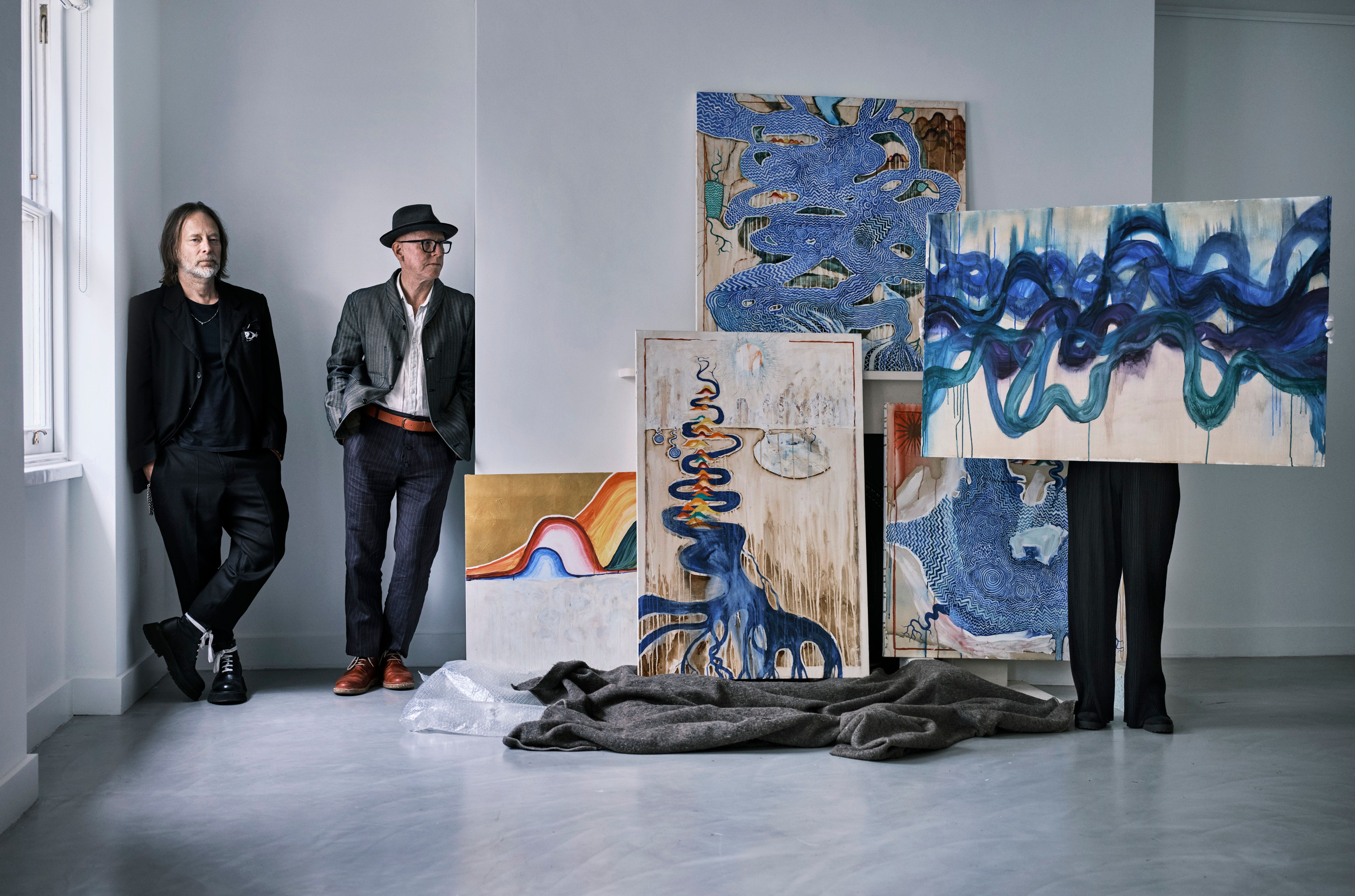 Two ex-art students just getting on with it': Radiohead's