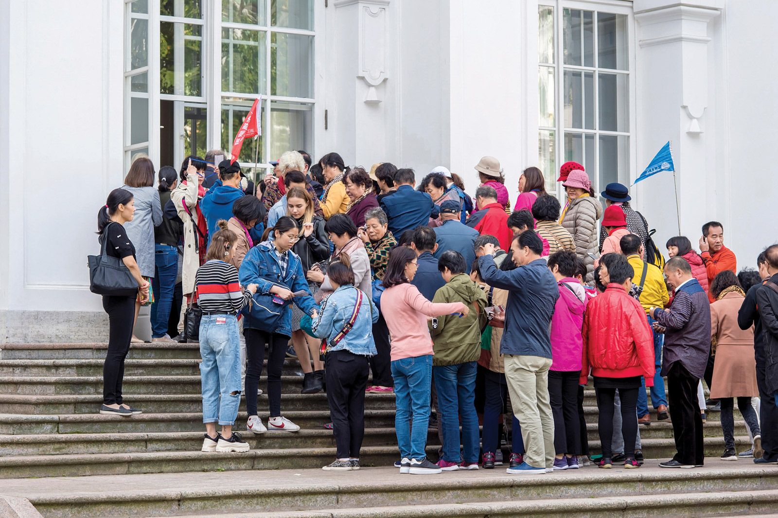 The State Hermitage Museum in St Petersburg is facing logistical issues due to the  rise in Chinese tourists © Roman Novitskii/Alamy Stock Photo