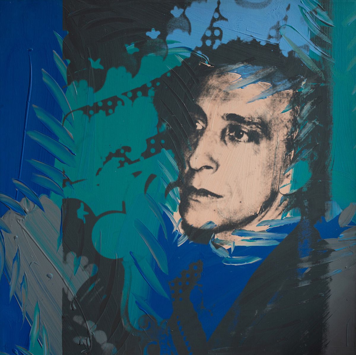 Andy Warhol's 1977 portrait of collector Stuart Pivar Courtesy Stuart Pivar