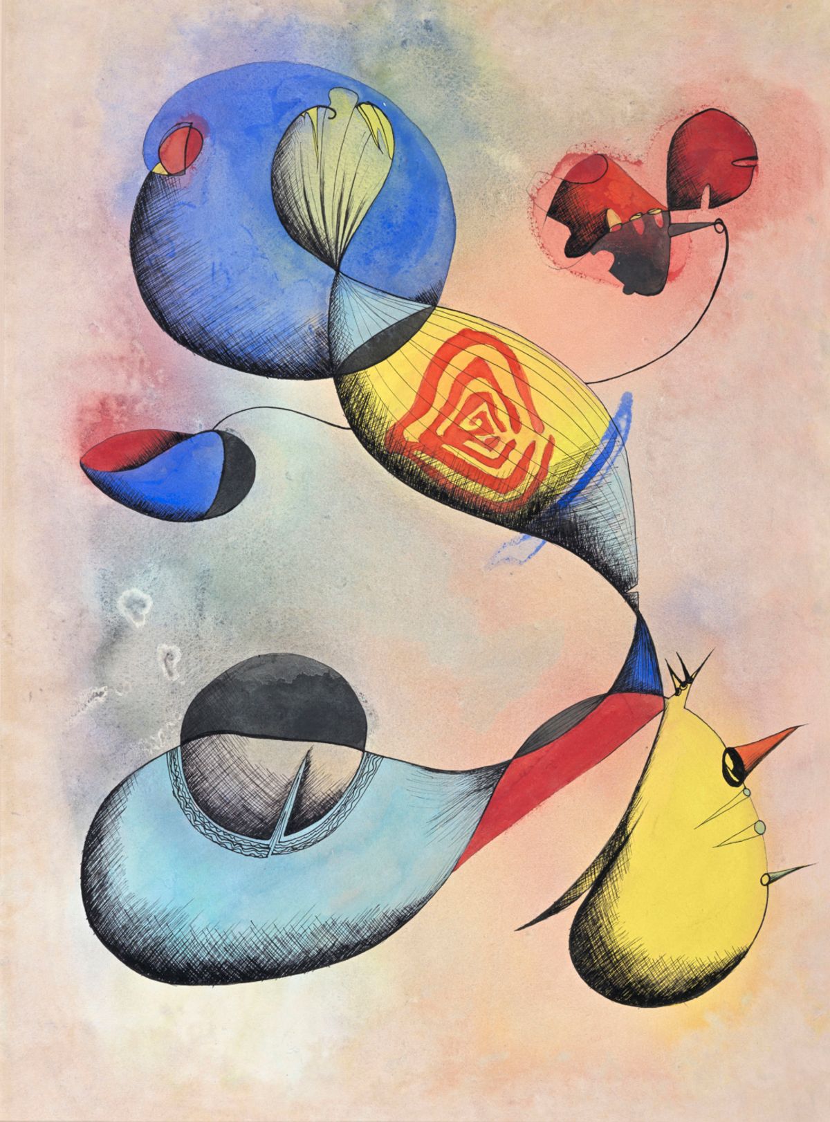 Ithell Colquhoun's Toy (1947) Courtesy Tate Archive: Transferred from the National Trust, 2019