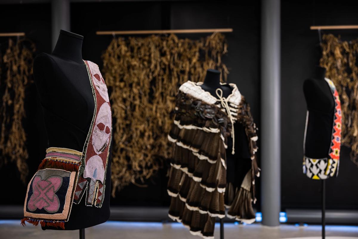 Installation view of Lenapehoking. Photo by Gregg Richards.