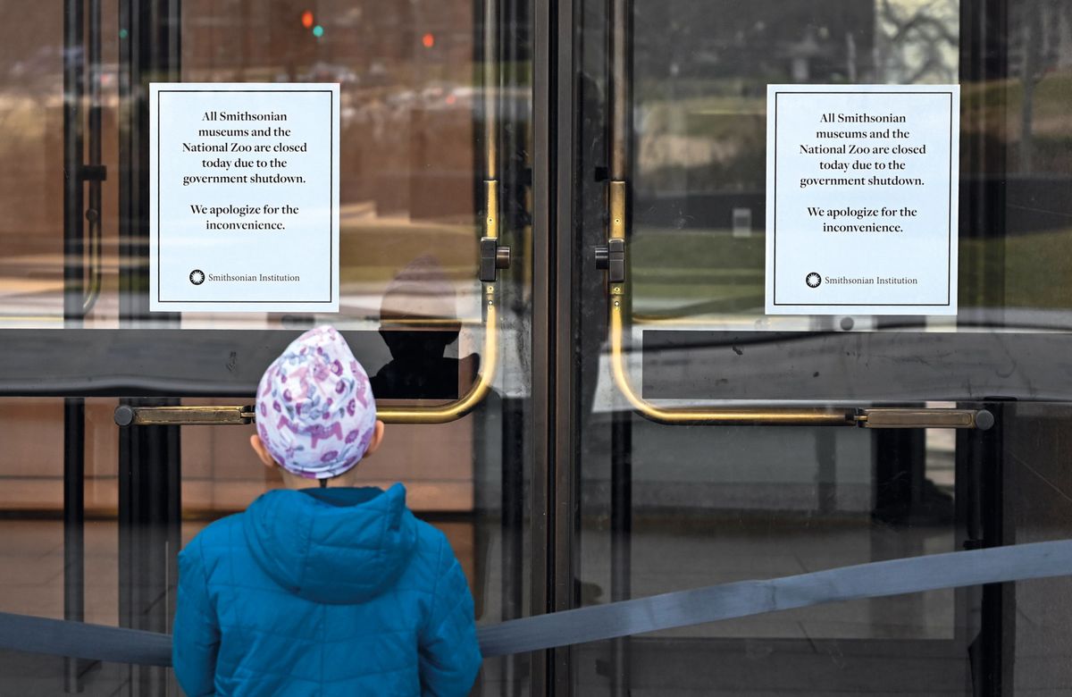 US Government shutdown © Andrew Caballero-Reynolds/AFP/Getty Images