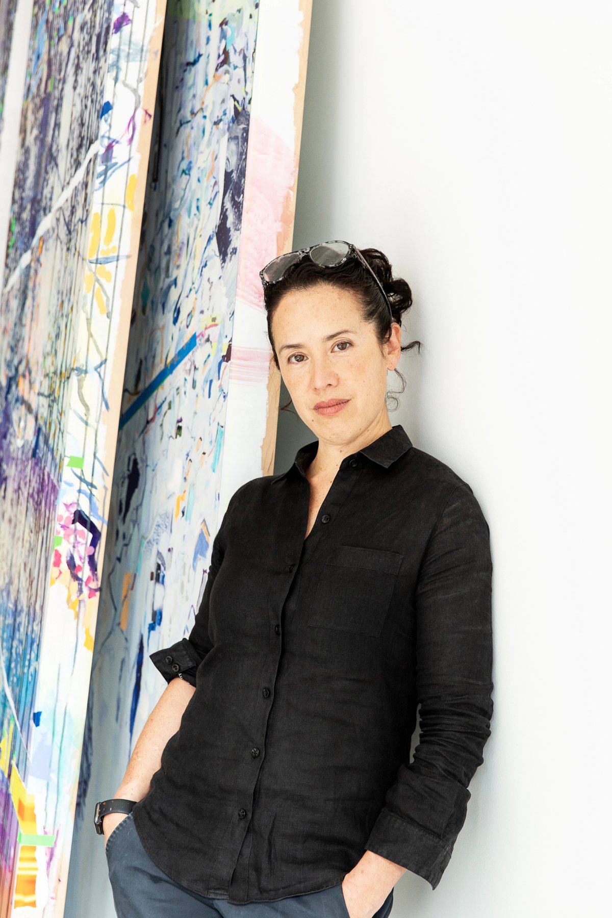 The Boston-born artist Sarah Sze is the inaugural winner of the ICA Boston's Meraki Artist Award Photo: Deborah Feingold, ICA Boston