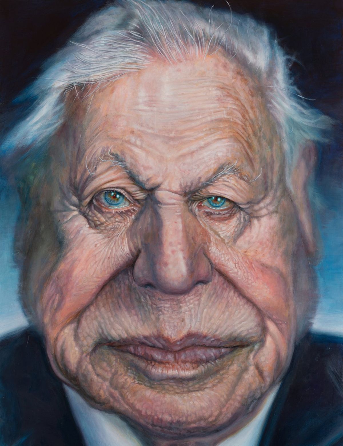 David Attenborough by Derren Brown courtesy Derren Brown