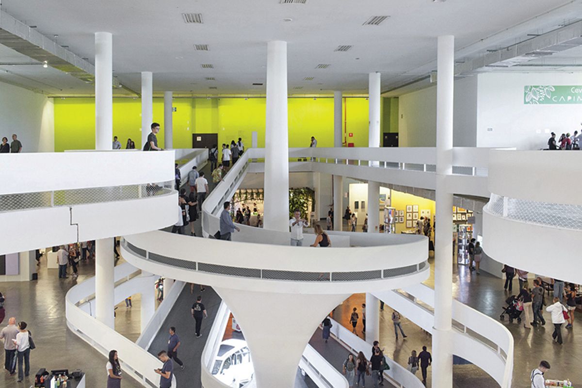 Inside the Pavilion of SP-Arte 2017 Jéssica Mangaba/Courtesy of SP-Arte