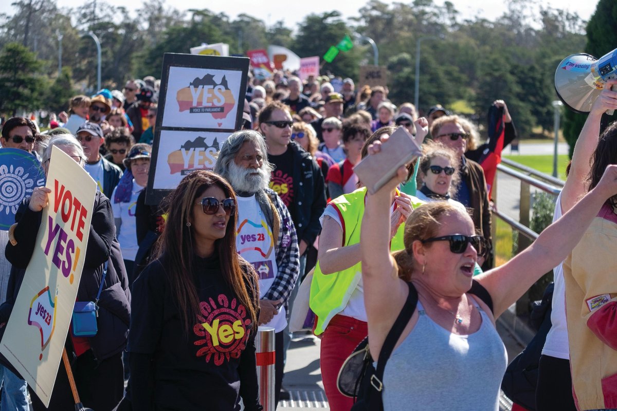 The Voice referendum for the recognition of Indigenous Australians in the Australian constitution and a voice to parliament was defeated last week © Rob Walls / Alamy Stock Photo