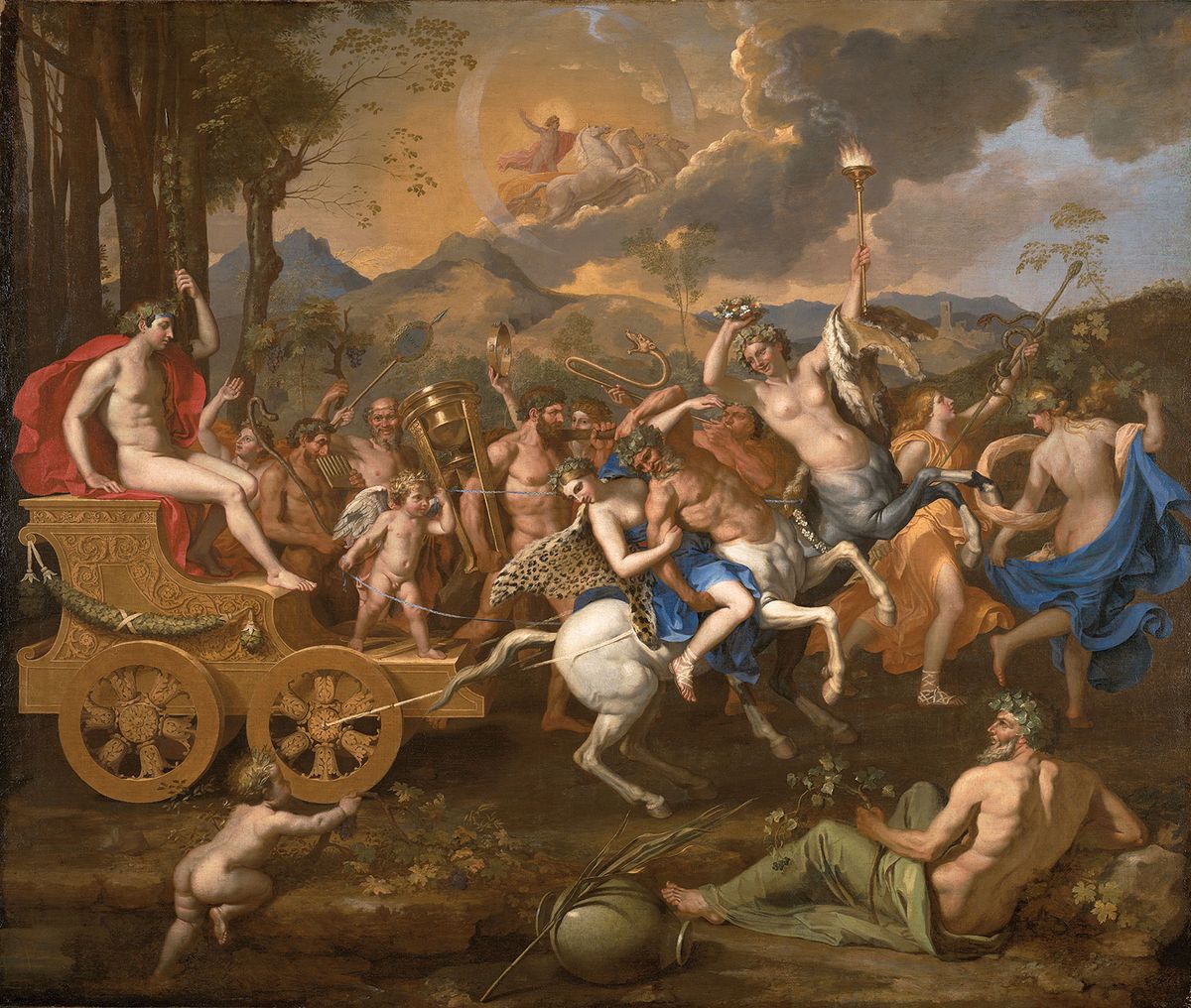 Nicolas Poussin’s The Triumph of Bacchus (1635-36) will be on loan from the Nelson-Atkins Museum of Art in Kansas City Photo: © John Lamberton; courtesy of Nelson-Atkins Museum of Art, Media Services
