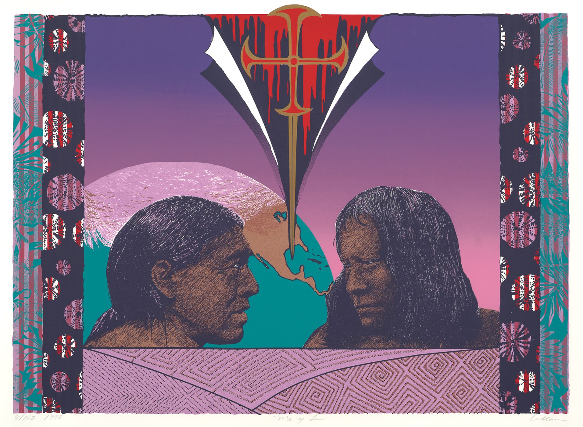 Jean LaMarr, Me y Tu (1992). Collection of the Nevada Museum of Art, purchased with funds provided by the Orchard House Foundation © Jean LaMarr.