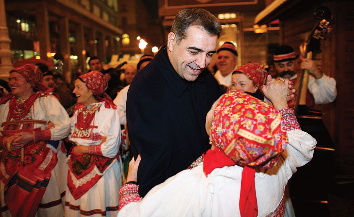 Nadan Vidošević, who ran for president in 2009, has received an eight-year sentence on charges of corruption Reuters/Nikola Solic/Alamy Stock Photo