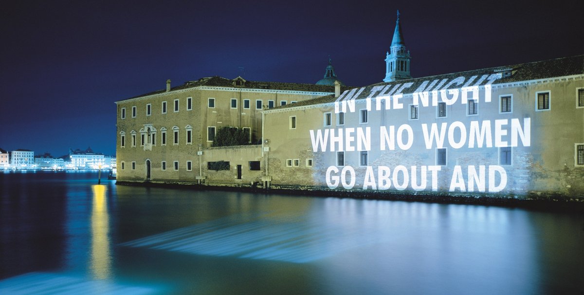 © 1999 Jenny Holzer, member Artists Rights Society, NY; Photo: Attilio Maranzano