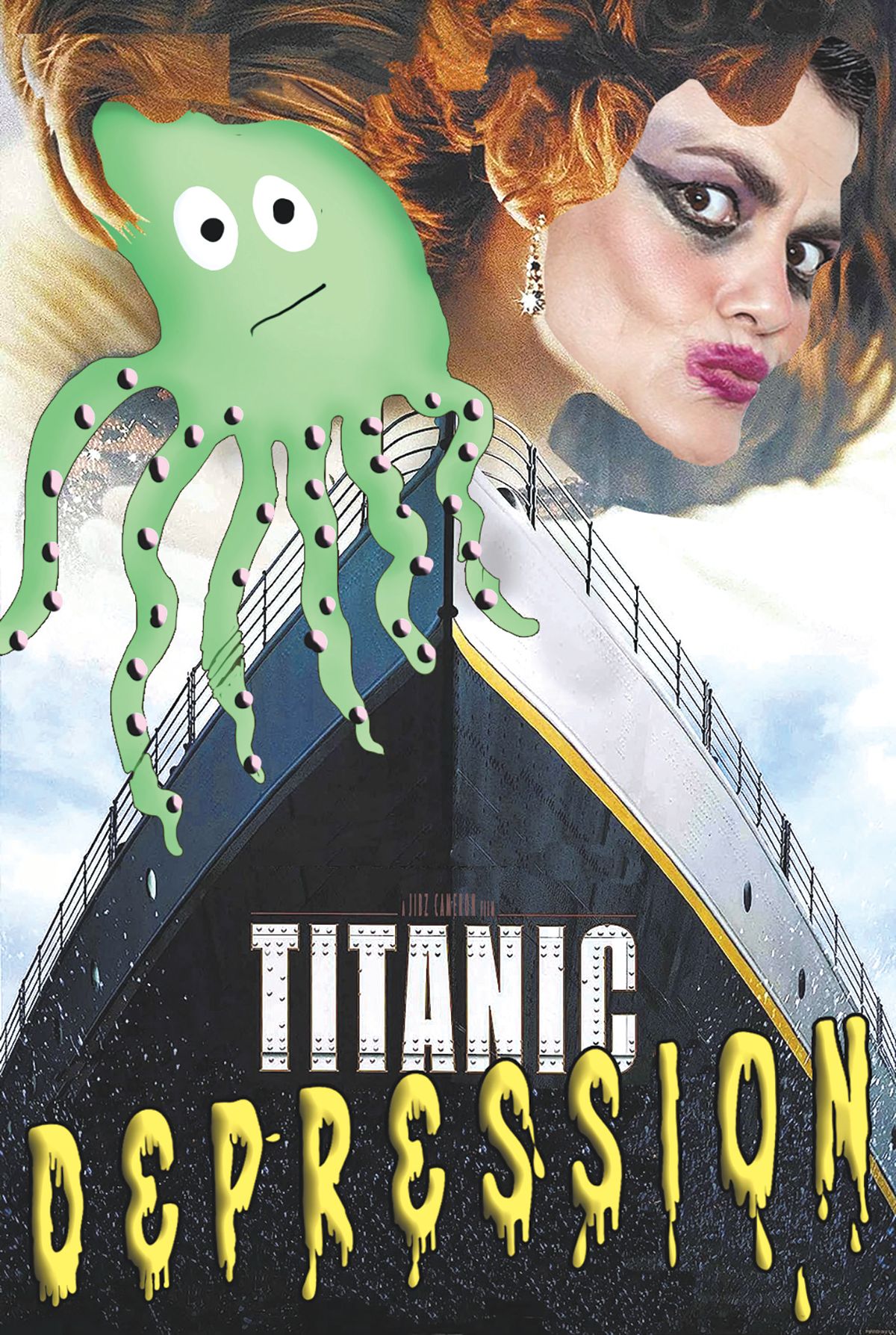 She’ll never let go: performance artist Dynasty Handbag’s Titanic Depression is an extensive and outrageous re-creation of James Cameron’s 1997 blockbuster

Courtesy the artist