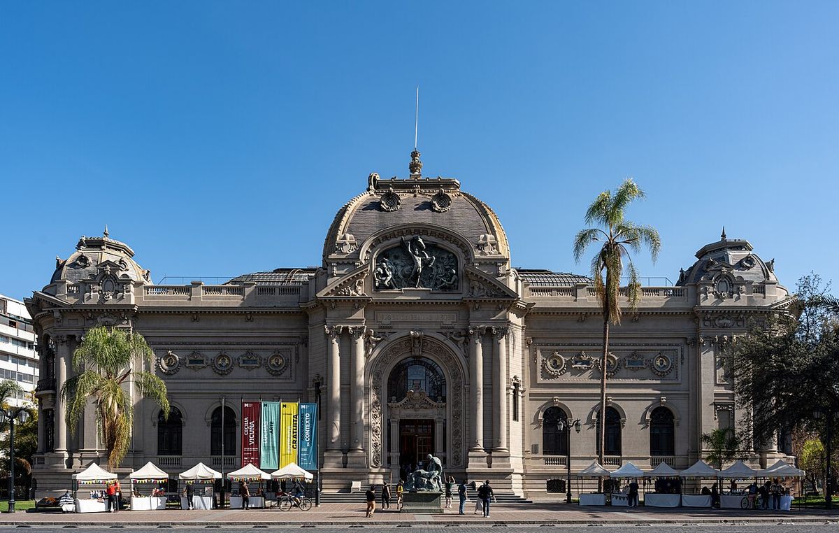 The Museo Nacional de Bellas Artes, Santiago, Chile Photo: Iswzo, via Wikimedia Commons