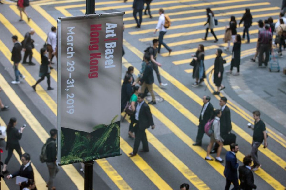 Art Basel in Hong Kong The 2020 edition of Art Basel in Hong Kong is on shaky ground after the coronavirus outbreak © Art Basel