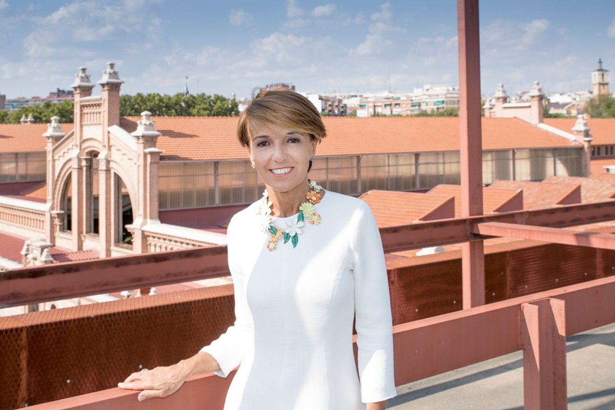 Patrizia Sandretto Re Rebaudengo at Matadero, Madrid in 2017 © Benedetta Mascalchi
