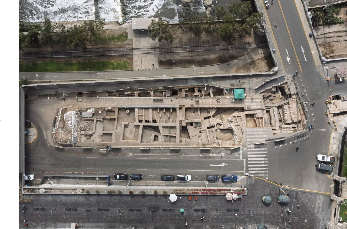 The Molino de Aliaga, found under Chabuca Granda Avenue in Lima in 2020 Courtesy Prolima