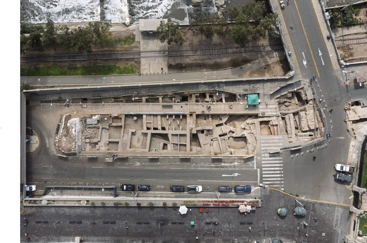 The Molino de Aliaga, found under Chabuca Granda Avenue in Lima in 2020 Courtesy Prolima