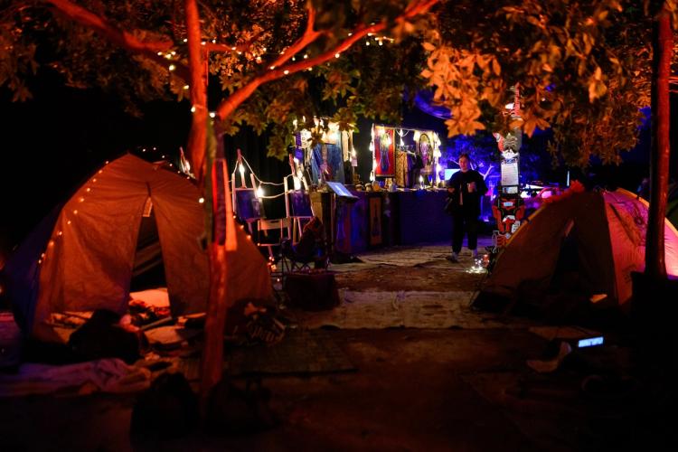 Israeli music festival that Hamas attacked on 7 October is re-created