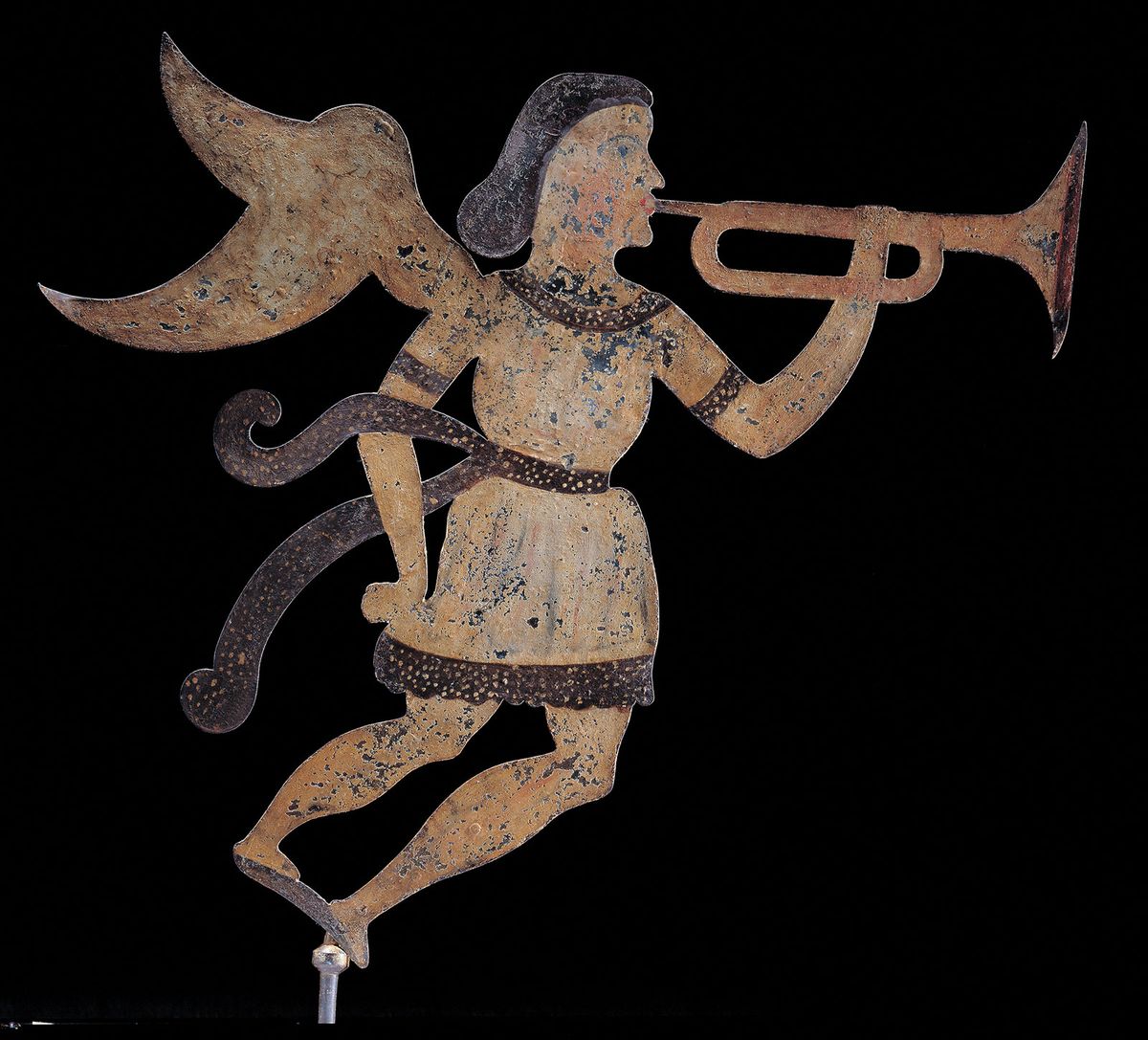 Archangel Gabriel (around 1840) by an unidentified artist, northeastern United States American Folk Art Museum, Gift of Adele Earnest; Photo: John Parnell